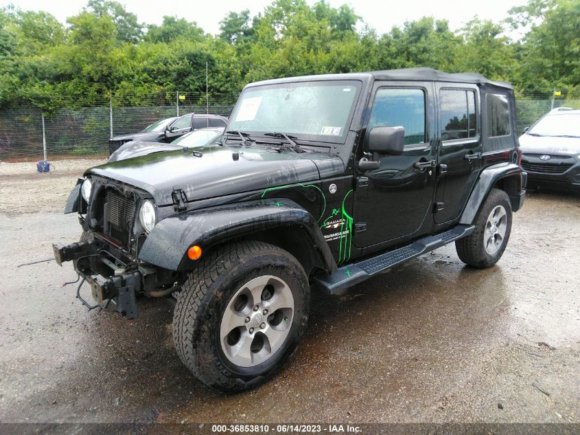 2017 JEEP WRANGLER UNLIMITED SAHARA - 1C4HJWEGXHL612967