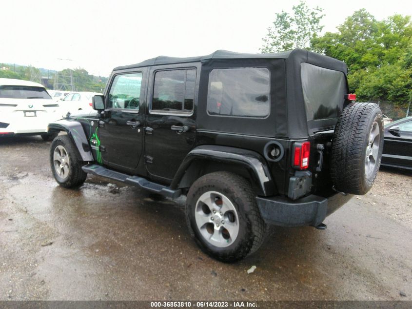 2017 JEEP WRANGLER UNLIMITED SAHARA - 1C4HJWEGXHL612967