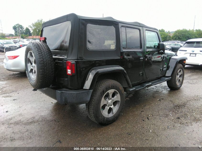 2017 JEEP WRANGLER UNLIMITED SAHARA - 1C4HJWEGXHL612967