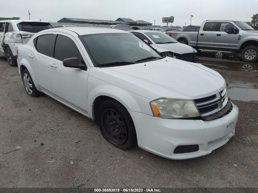 2014 DODGE AVENGER SE - 1C3CDZAB7EN174460