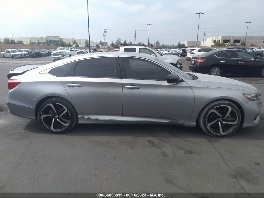 2021 HONDA ACCORD SEDAN SPORT - 1HGCV2F33MA009448