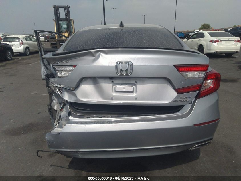 2021 HONDA ACCORD SEDAN SPORT - 1HGCV2F33MA009448