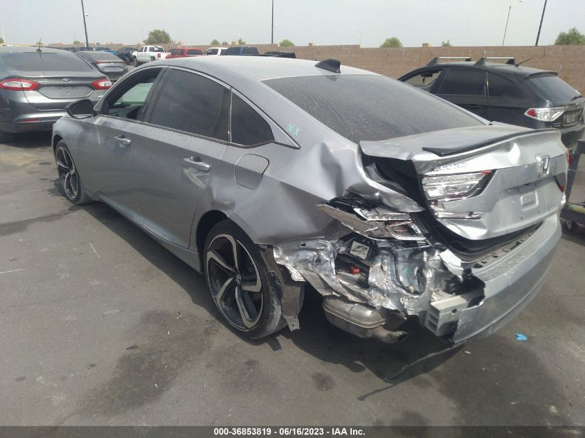 2021 HONDA ACCORD SEDAN SPORT - 1HGCV2F33MA009448