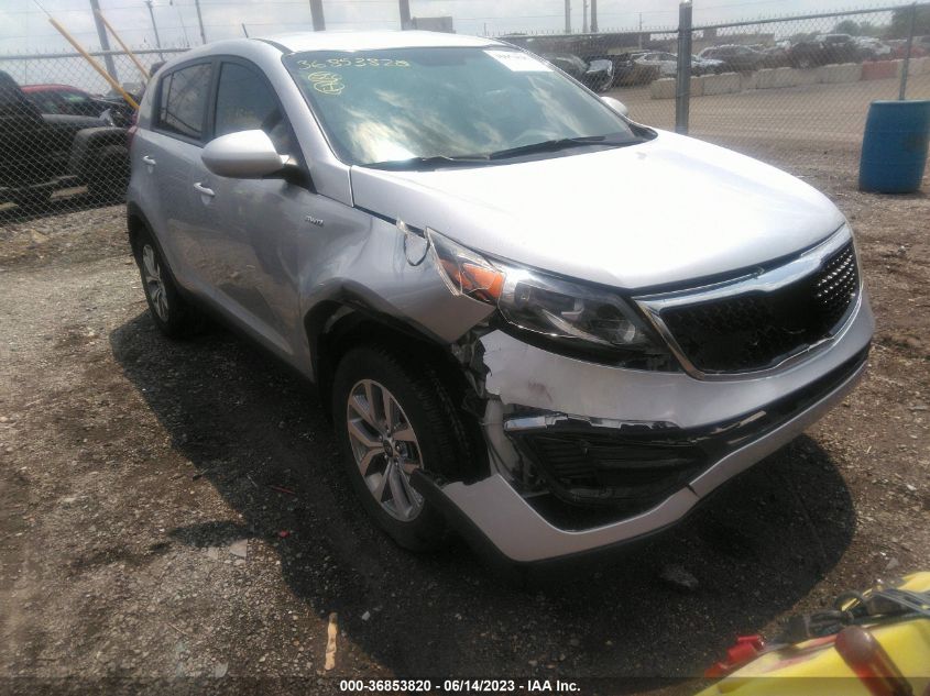 2016 KIA SPORTAGE LX - KNDPBCACXG7868334