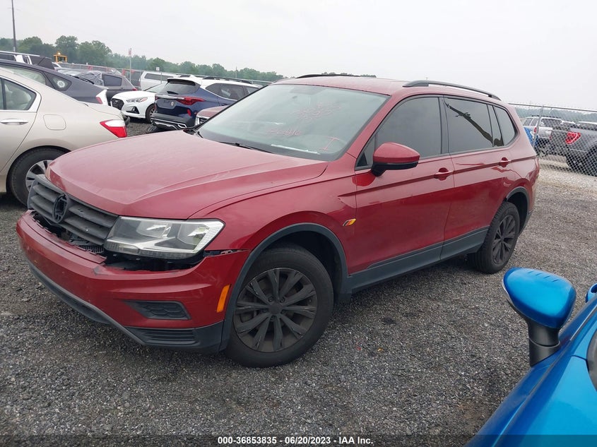VIN 3VV1B7AX2JM123950 2018 VOLKSWAGEN TIGUAN S