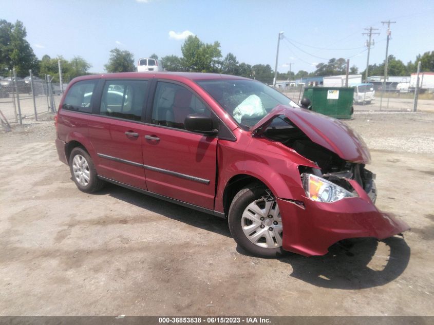 2015 DODGE GRAND CARAVAN AMERICAN VALUE PKG - 2C4RDGBGXFR671429