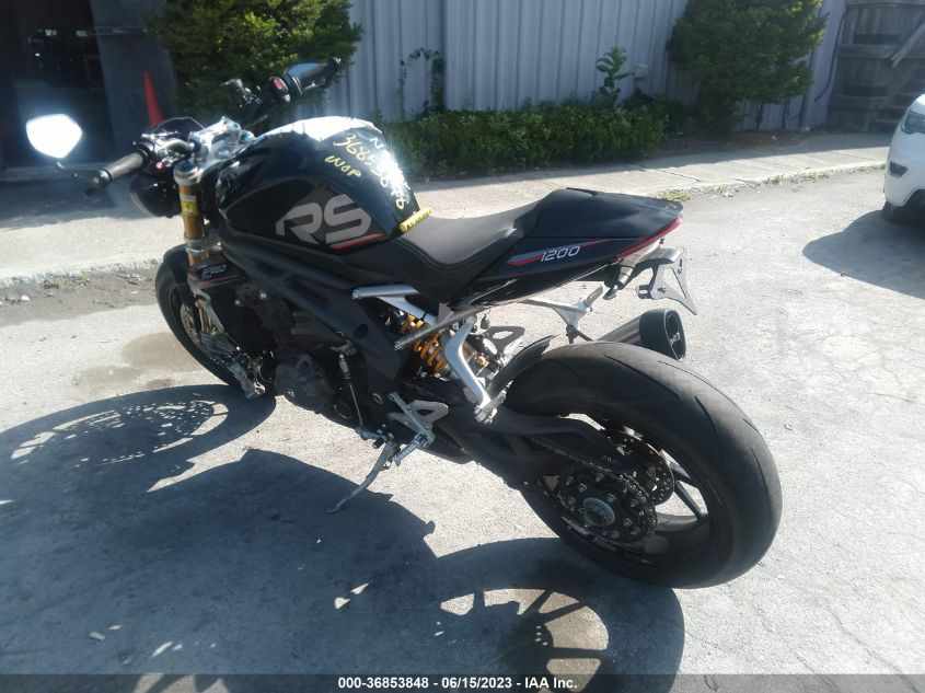2022 TRIUMPH MOTORCYCLE SPEED TRIPLE 1200 RS SMTP01ST4NTAY7973