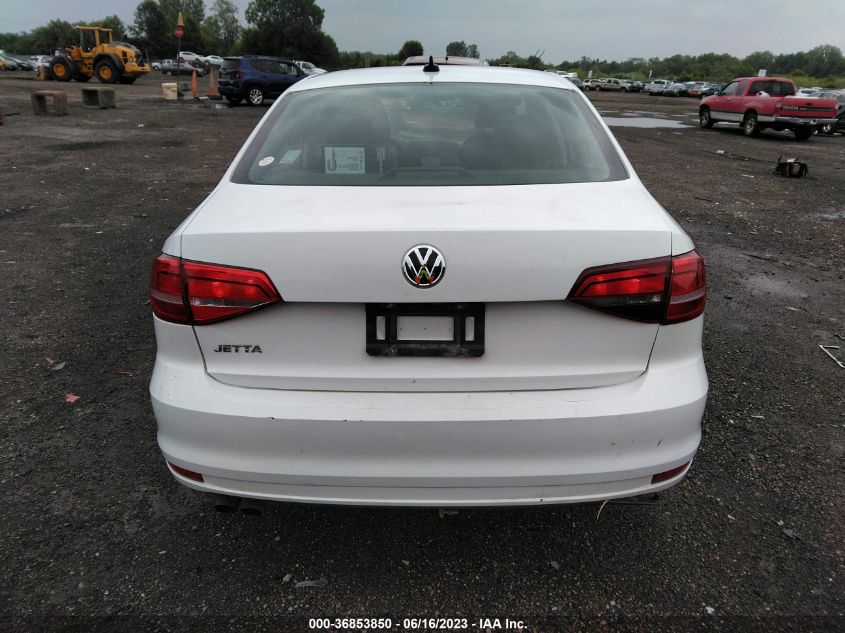 2015 VOLKSWAGEN JETTA SEDAN 2.0L S W/TECHNOLOGY - 3VW2K7AJ6FM413157