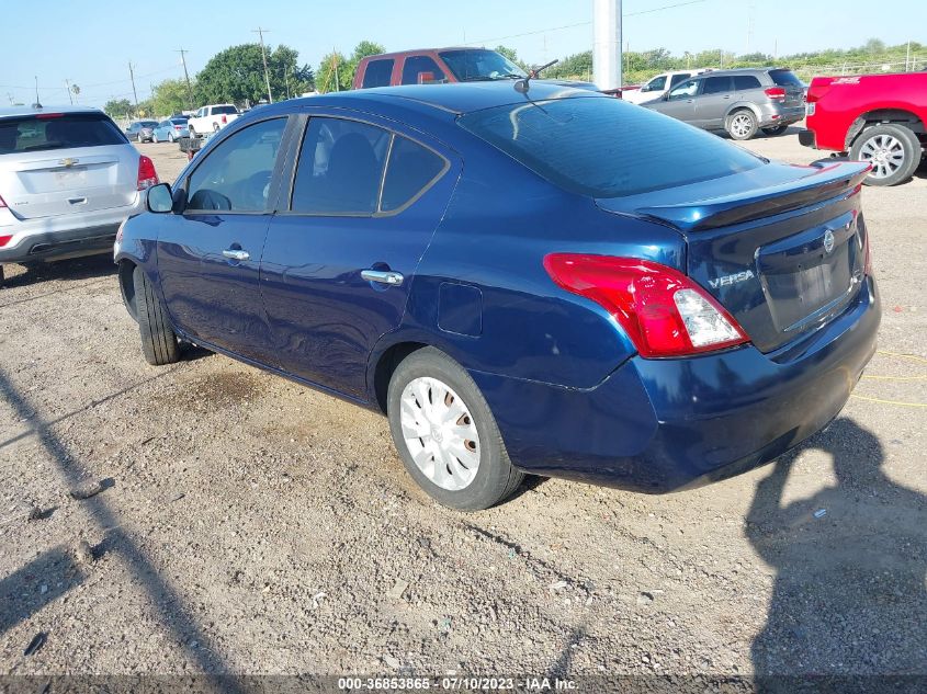 2014 NISSAN VERSA SV - 3N1CN7AP8EK445690