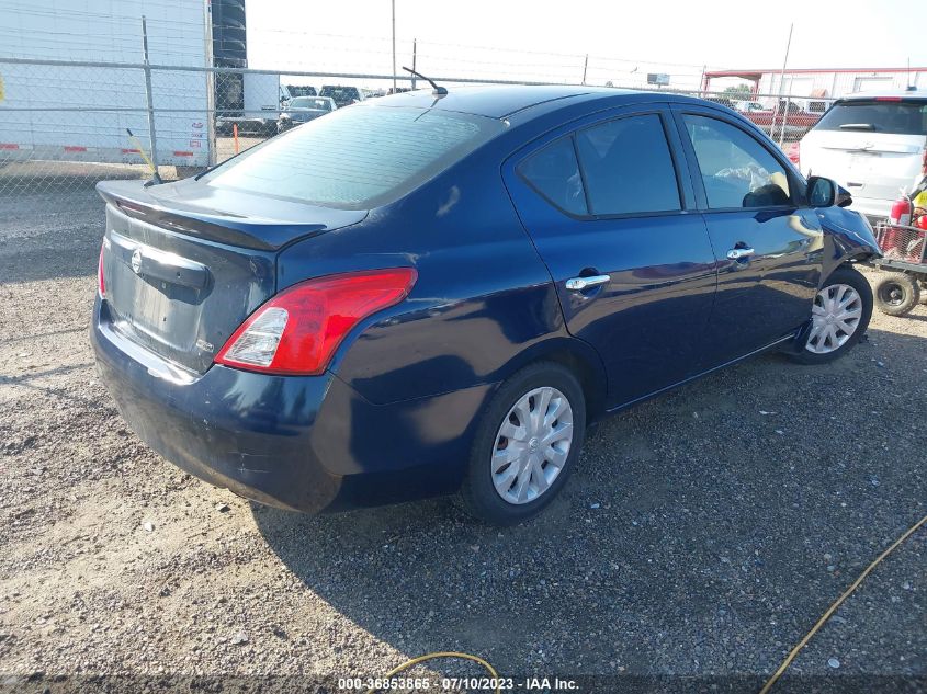 2014 NISSAN VERSA SV - 3N1CN7AP8EK445690