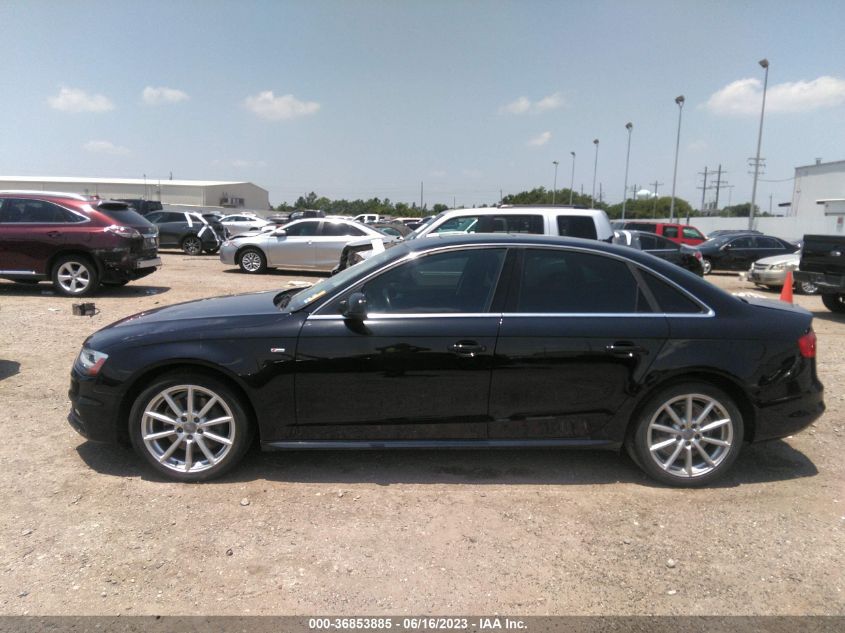 2015 AUDI A4 PREMIUM PLUS - WAUEFAFL1FN020441