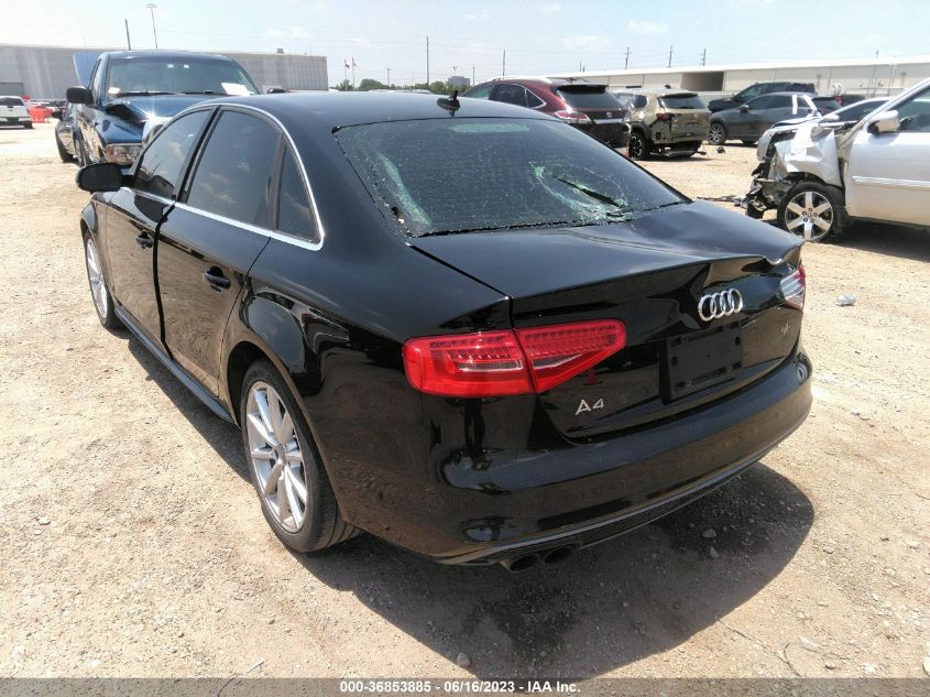 2015 AUDI A4 PREMIUM PLUS - WAUEFAFL1FN020441