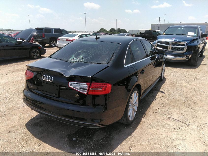 2015 AUDI A4 PREMIUM PLUS - WAUEFAFL1FN020441
