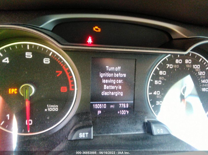 2015 AUDI A4 PREMIUM PLUS - WAUEFAFL1FN020441