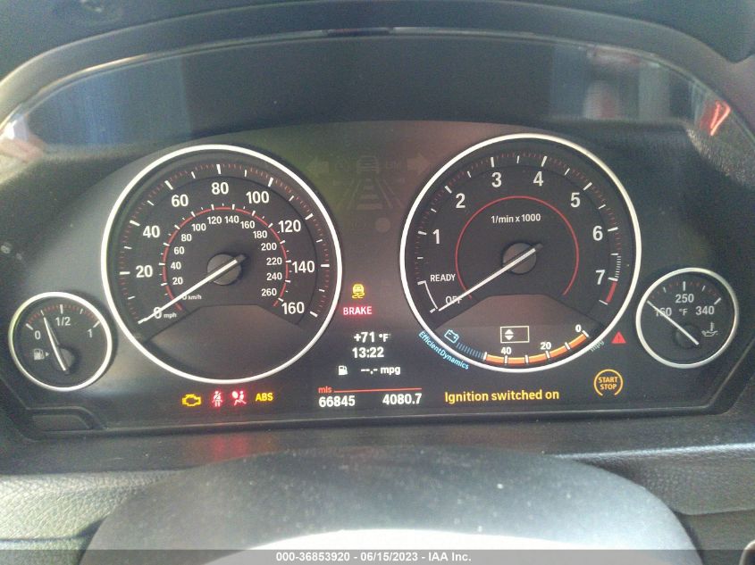 2013 BMW 3 SERIES 335I XDRIVE - WBA3B9C50DF801269