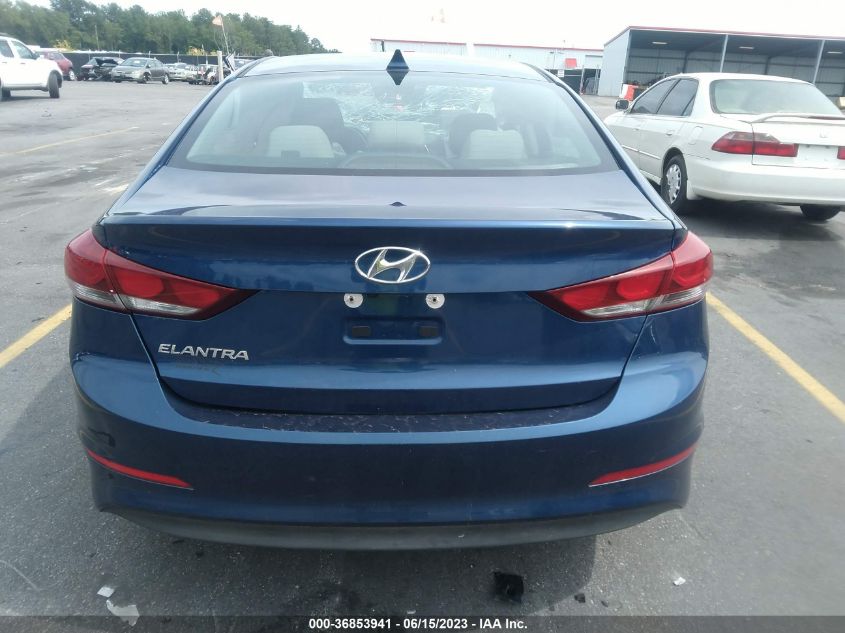 2018 HYUNDAI ELANTRA SEL/VALUE/LIMITED - 5NPD84LF8JH324528