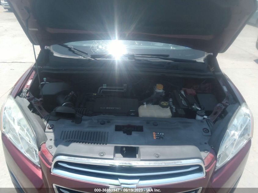 2016 CHEVROLET TRAX LS - 3GNCJKSBXGL259152