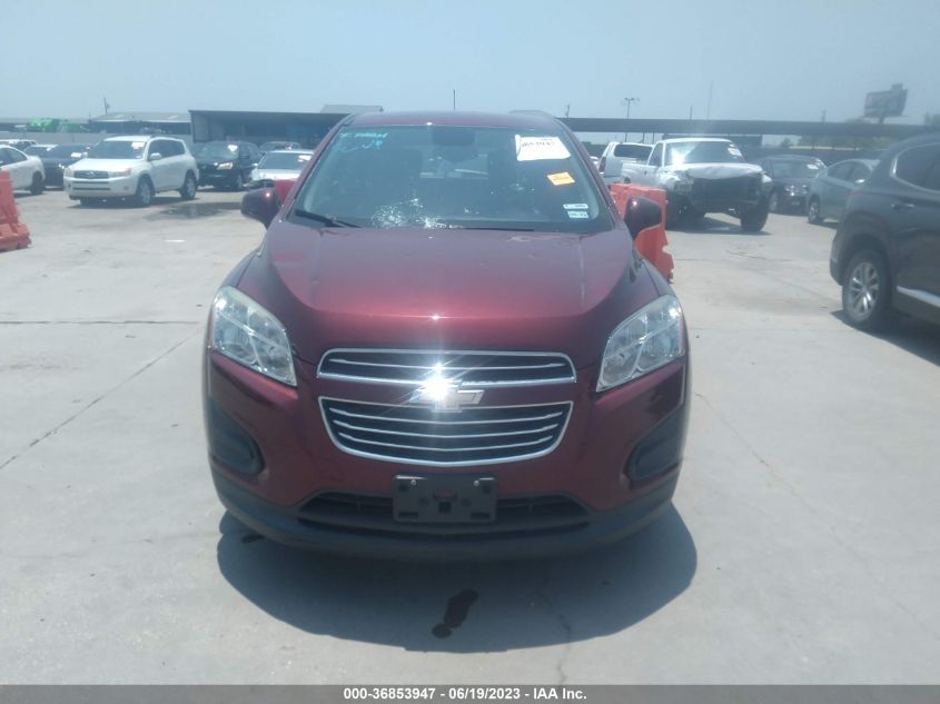 2016 CHEVROLET TRAX LS - 3GNCJKSBXGL259152