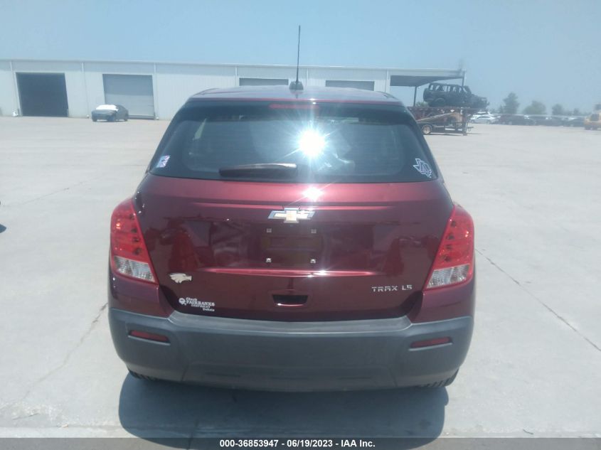 2016 CHEVROLET TRAX LS - 3GNCJKSBXGL259152