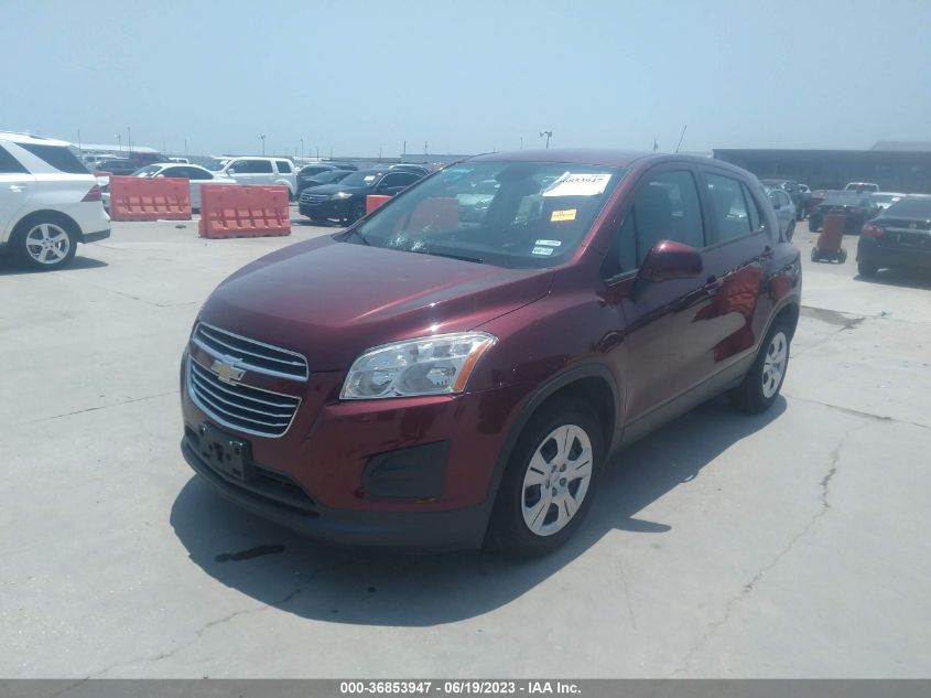 2016 CHEVROLET TRAX LS - 3GNCJKSBXGL259152
