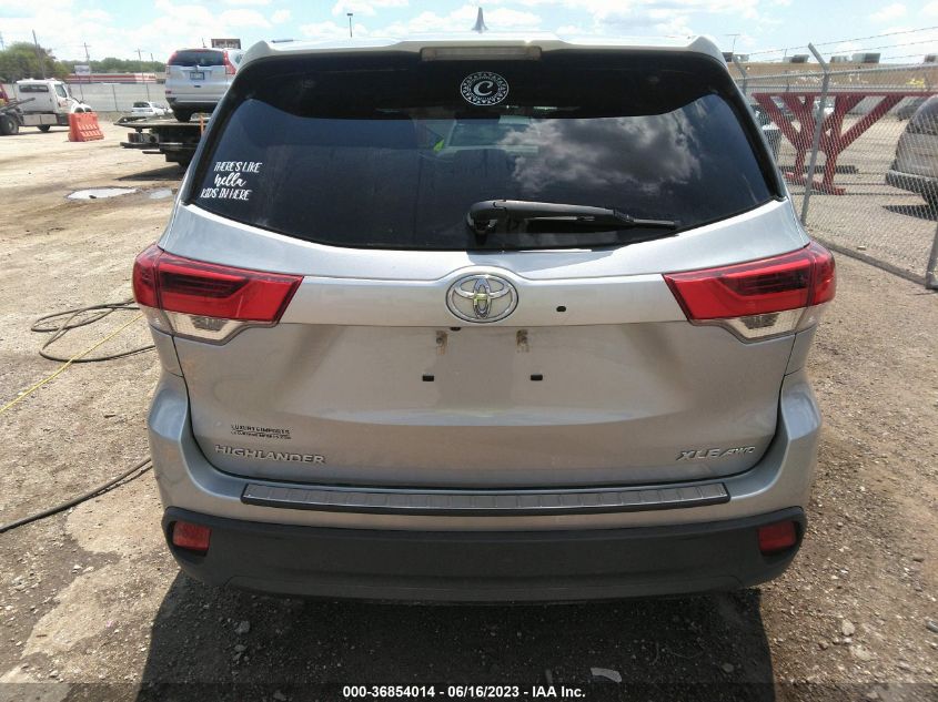 2017 TOYOTA HIGHLANDER XLE/SE - 5TDJZRFH8HS481927