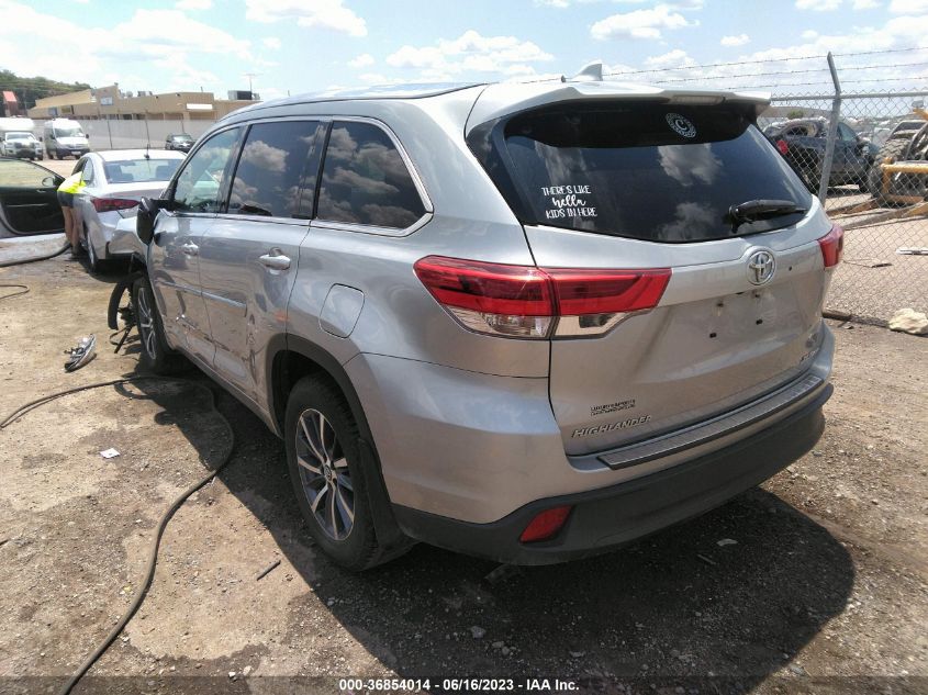 2017 TOYOTA HIGHLANDER XLE/SE - 5TDJZRFH8HS481927