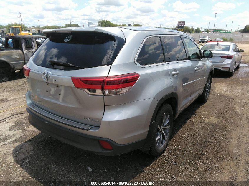 2017 TOYOTA HIGHLANDER XLE/SE - 5TDJZRFH8HS481927