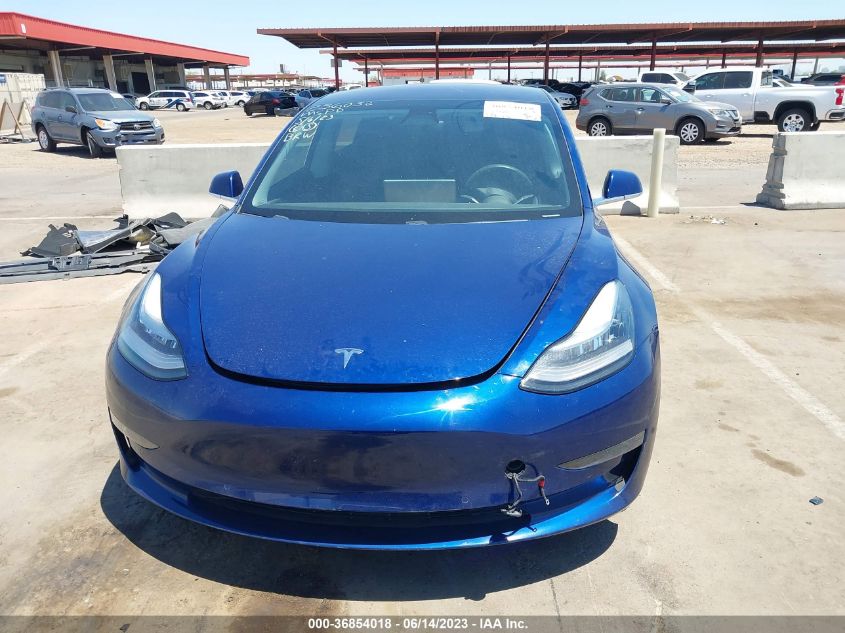 2018 TESLA MODEL 3 RANGE BATTERY - 5YJ3E1EA0JF076343