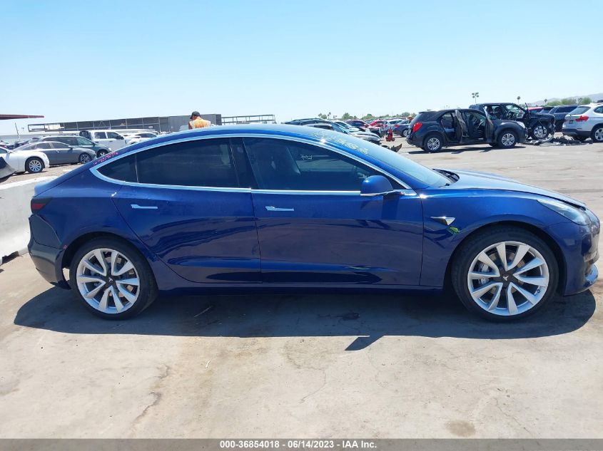 2018 TESLA MODEL 3 RANGE BATTERY - 5YJ3E1EA0JF076343