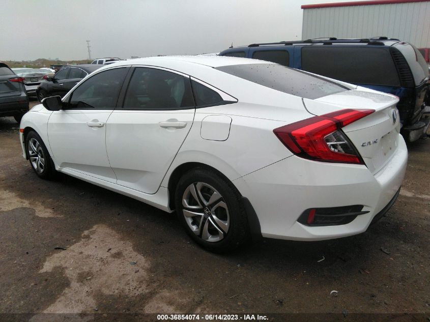2017 HONDA CIVIC SEDAN LX - 19XFC2F54HE001624