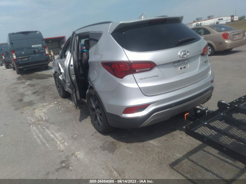 2017 HYUNDAI SANTA FE SPORT 2.0T ULTIMATE - 5XYZWDLA3HG407575