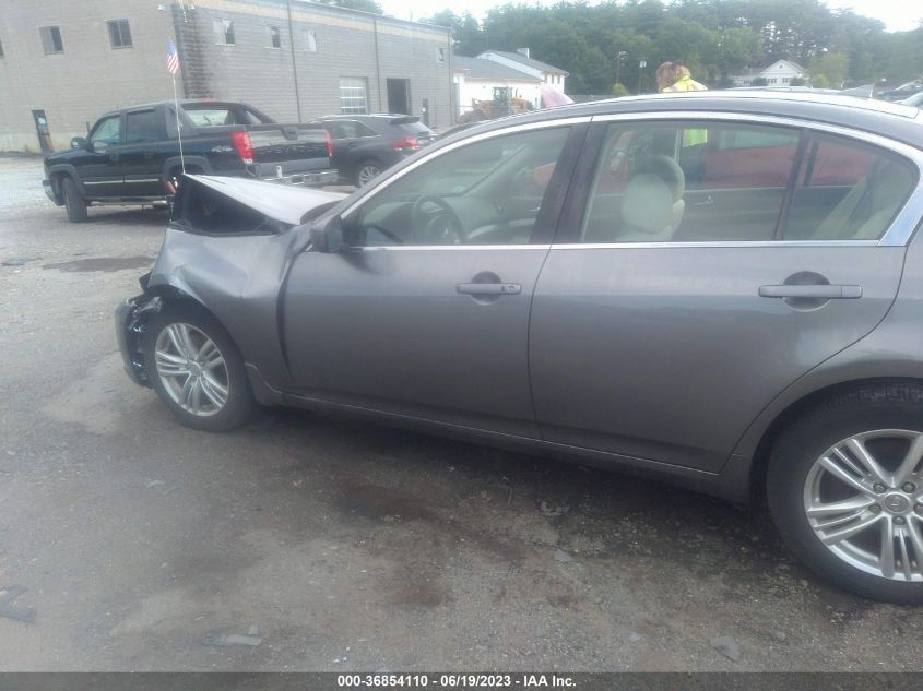 2013 INFINITI G37 SEDAN X - JN1CV6AR4DM754308