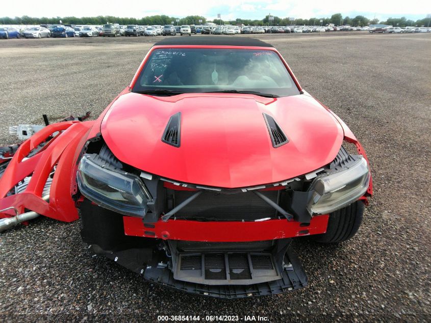 2017 CHEVROLET CAMARO SS 1G1FF3D70H0173085