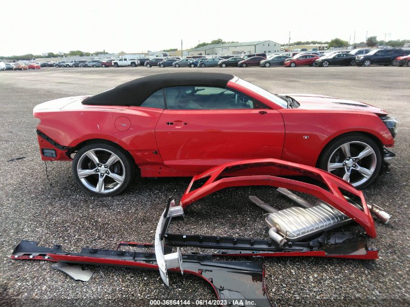 2017 CHEVROLET CAMARO SS 1G1FF3D70H0173085