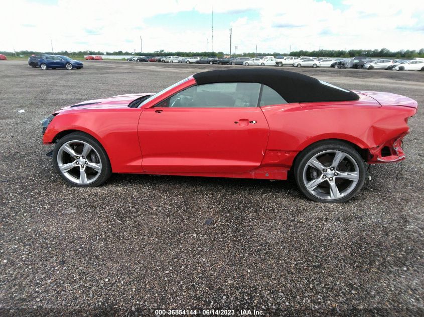 2017 CHEVROLET CAMARO SS 1G1FF3D70H0173085