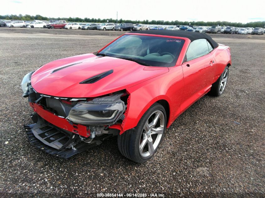 2017 CHEVROLET CAMARO SS 1G1FF3D70H0173085