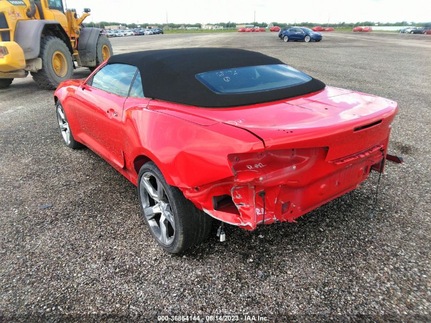 2017 CHEVROLET CAMARO SS 1G1FF3D70H0173085
