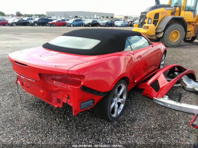 2017 CHEVROLET CAMARO SS 1G1FF3D70H0173085