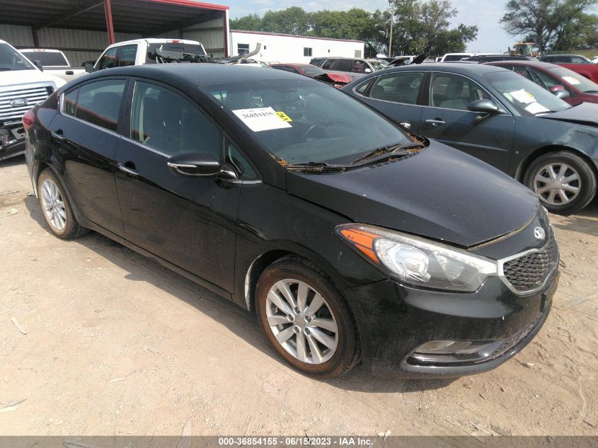 2014 KIA FORTE EX - KNAFX4A87E5121570