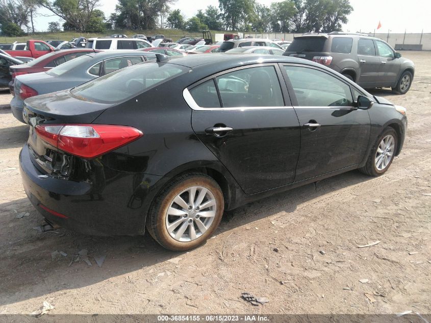 2014 KIA FORTE EX - KNAFX4A87E5121570