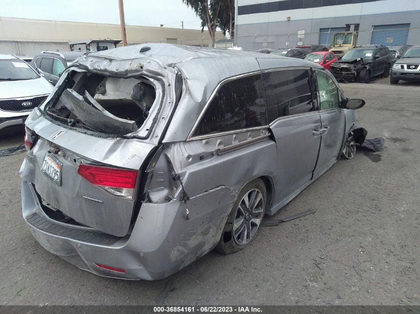 2017 HONDA ODYSSEY TOURING - 5FNRL5H92HB011688