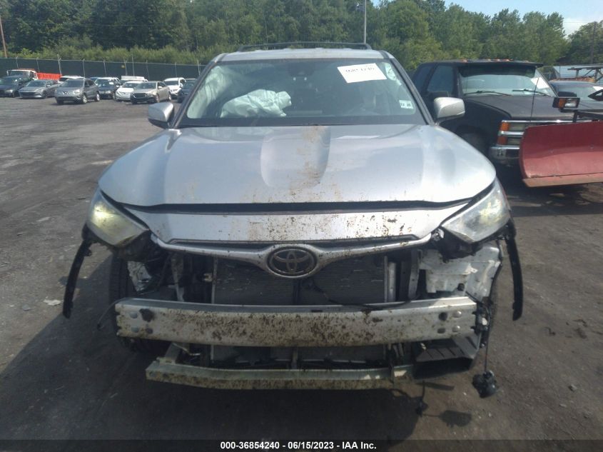 2022 TOYOTA HIGHLANDER LE - 5TDBZRBH6NS597701