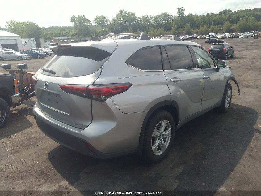 2022 TOYOTA HIGHLANDER LE - 5TDBZRBH6NS597701