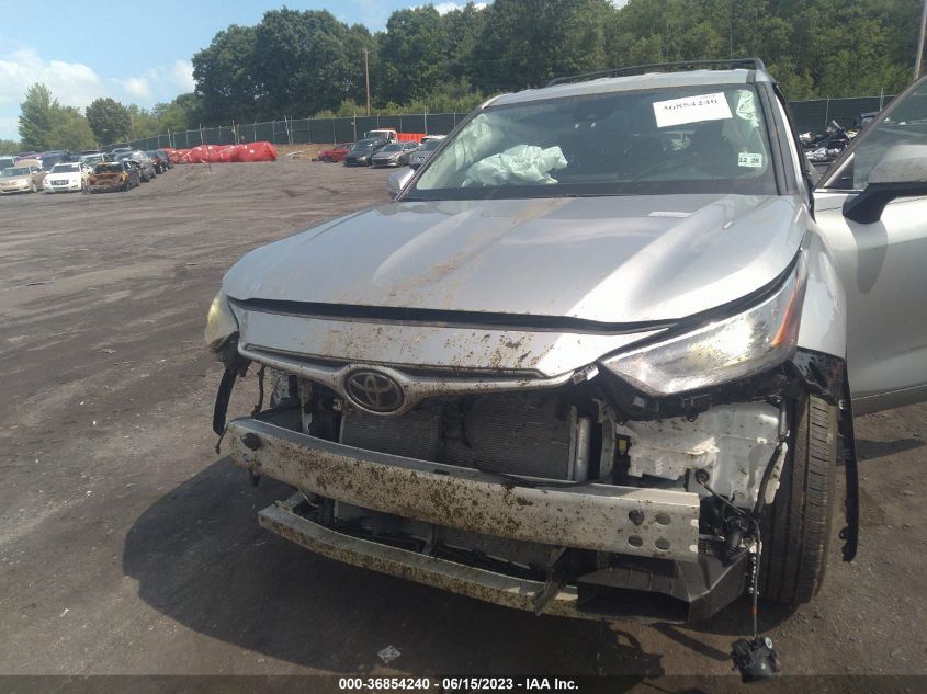 2022 TOYOTA HIGHLANDER LE - 5TDBZRBH6NS597701