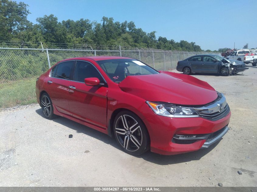 2017 HONDA ACCORD SEDAN SPORT - 1HGCR2F59HA165540