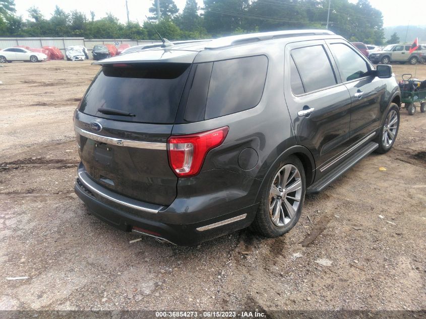2018 FORD EXPLORER LIMITED - 1FM5K7F8XJGA62841