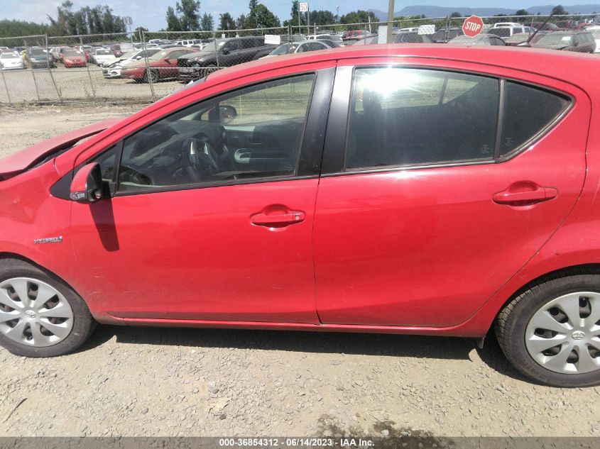 2014 TOYOTA PRIUS C ONE/THREE/TWO/FOUR - JTDKDTB33E1562790