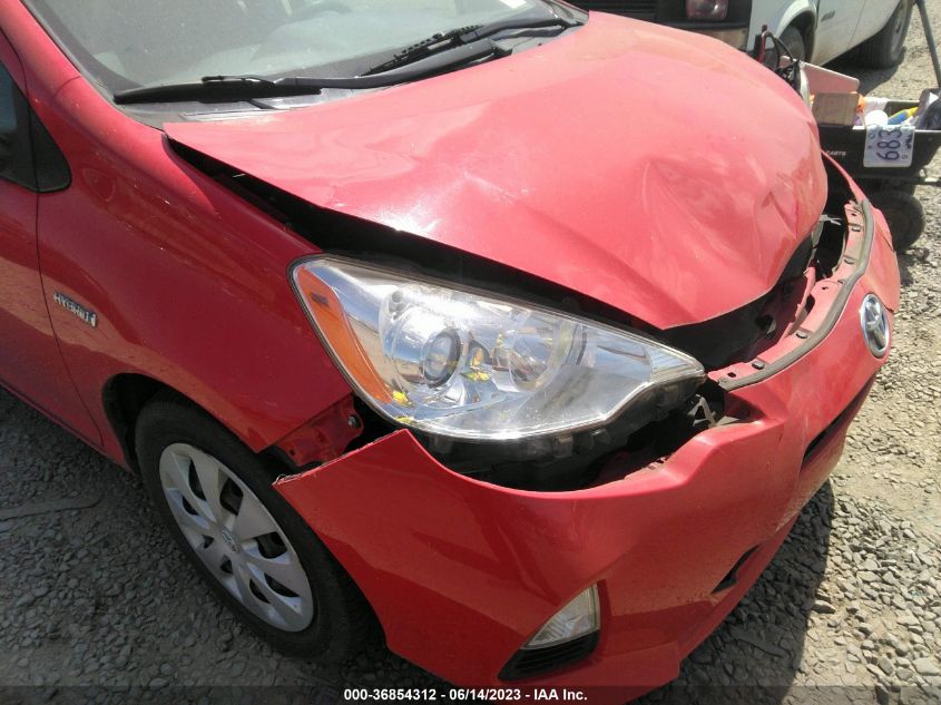 2014 TOYOTA PRIUS C ONE/THREE/TWO/FOUR - JTDKDTB33E1562790