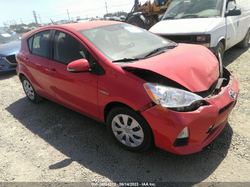 2014 TOYOTA PRIUS C ONE/THREE/TWO/FOUR - JTDKDTB33E1562790