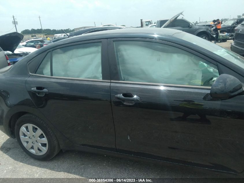 2022 KIA RIO LX/S - 3KPA24AD8NE432292